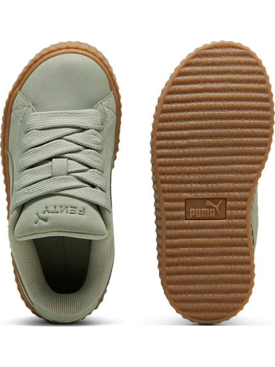 CREEPER PHATTY NUBUCK Kids Sneakers Khaki