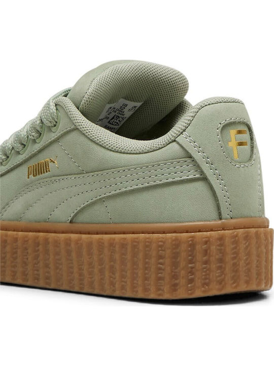 CREEPER PHATTY NUBUCK Kids Sneakers Khaki