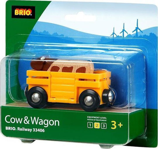 Brio Brio World Vagon Cu Vacă