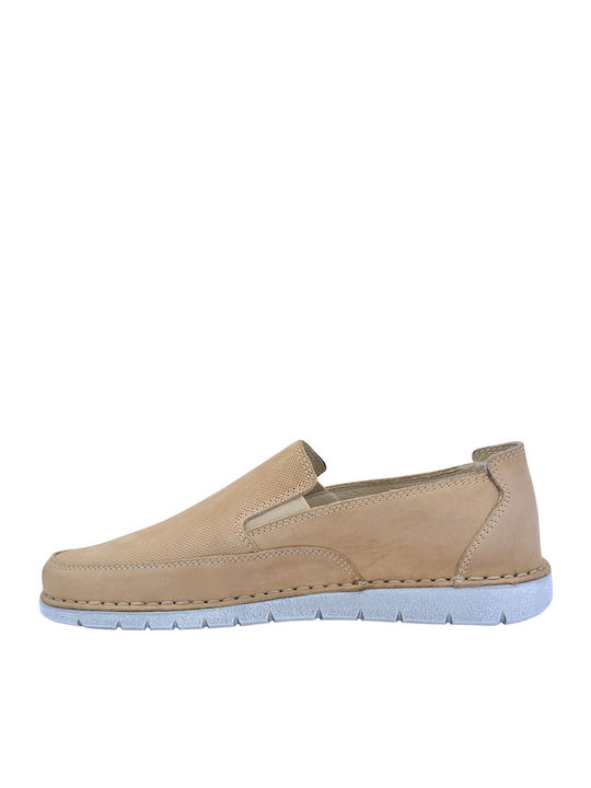 Freewalk Leder Herren Slip-Ons Braun