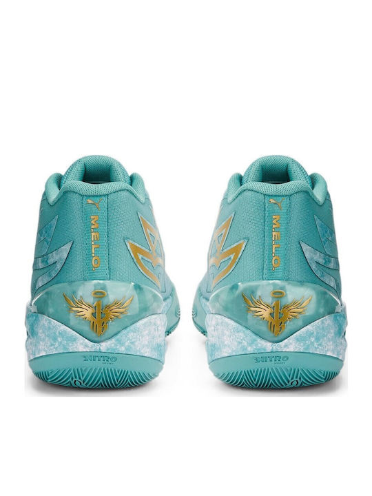 MB.02 High Basketball Shoes Turquoise