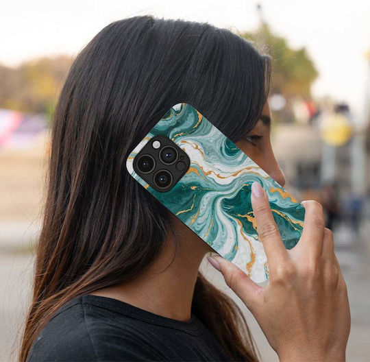 Sonique Marble Series Handyhülle für Realme 12 Plus 5G Grün 01