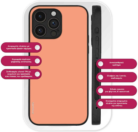 Sonique Colorbloc Series Case Google Pixel 9a 5g Coral