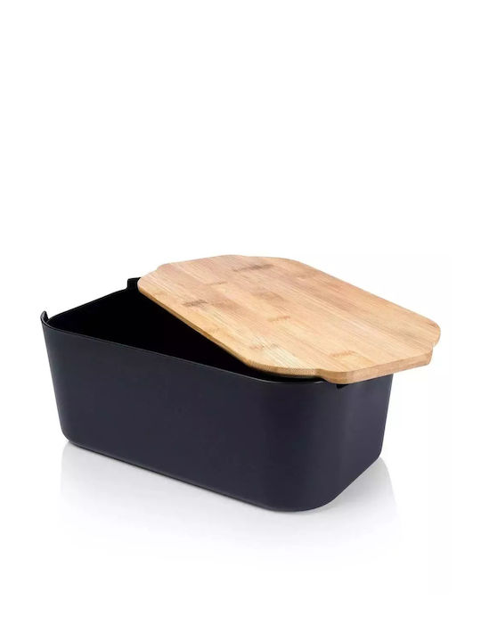Black Bread Box Bamboo Board 259301 Black Bread Box Bamboo Board 259301