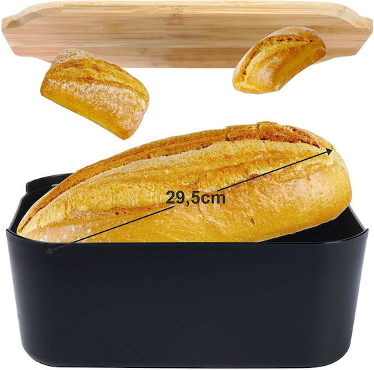 Black Bread Box Bamboo Board 259301