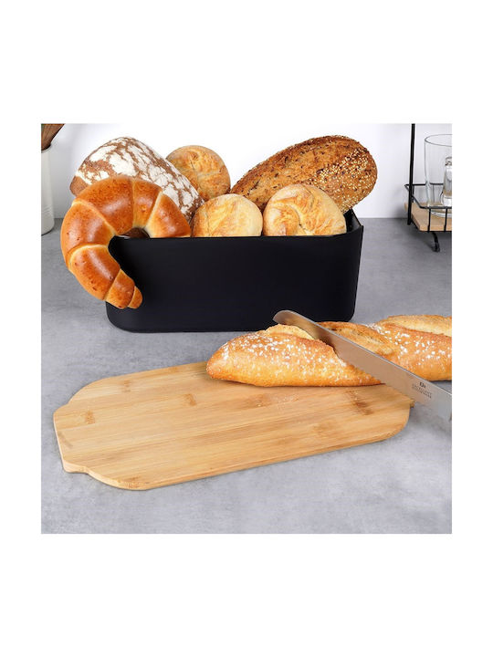 Black Bread Box Bamboo Board 259301