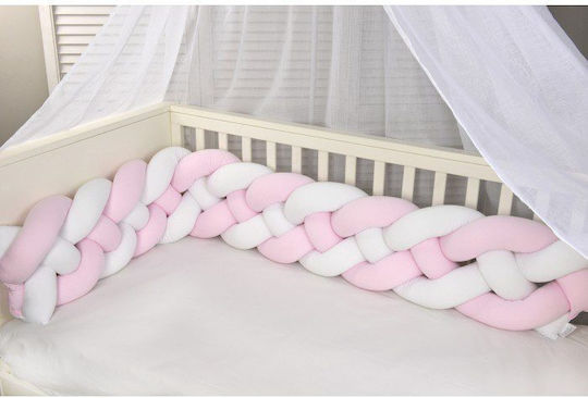 Baby Oliver Crib Bumper Braided Inside 24x200cm
