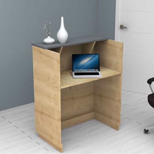 Megapap Gemini Office Reception L90xW50xH110cm
