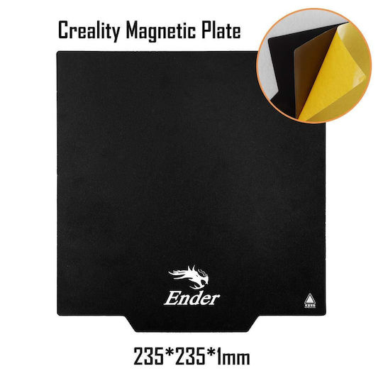 Creality Suprafața de Imprimare Magnetică 235 X 235 Mm Platformă Pentru Imprimantă 3D Ender 3 Ender 3 Pro Ender 3 V2 Ender 5 Cr20 Cr20 Pro