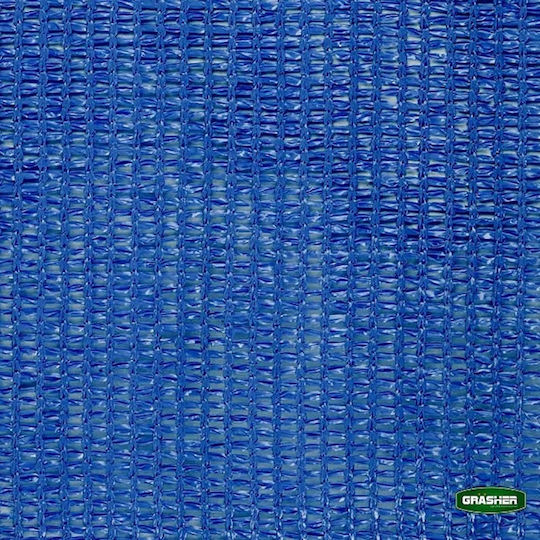 Grasher Ε125 Мрежа за сянка Син на Ролка 1.5x50m 120гр/кв.м