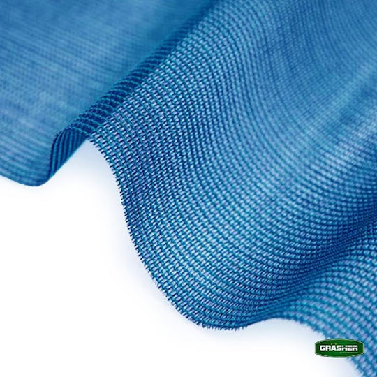 Grasher Ε125 Δίχτυ Σκίασης Μπλε σε Ρολό 5x50m 120gr/m²