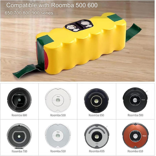 Батерия 4050mAh за Прахосмукачка Робот iRobot
