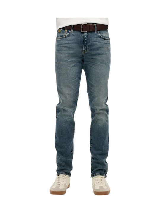 M D1 Pantaloni Jeans pentru Bărbați cu Croială Slim Blue