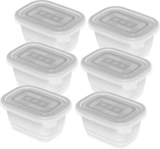 Rotho Babydesign Set Mittagsboxen Transparente 6 Stück