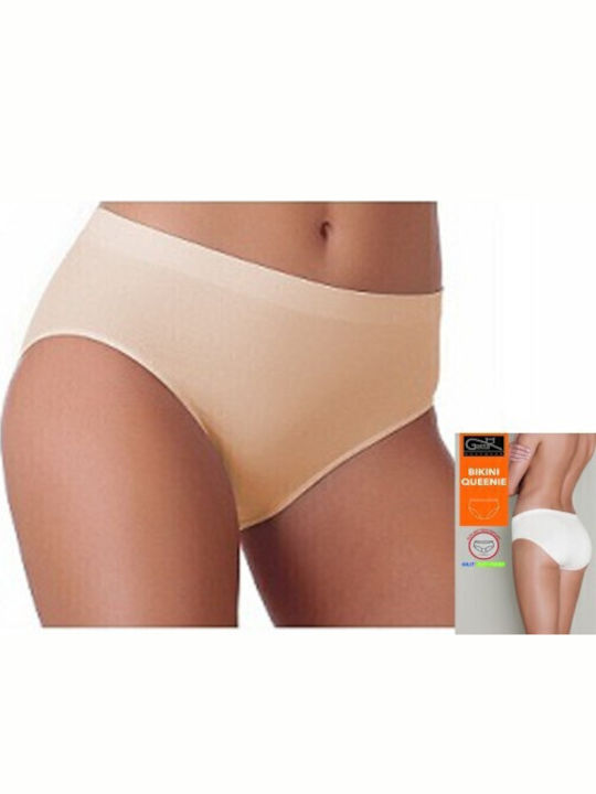 Gatta Seamless Beige Women's Briefs