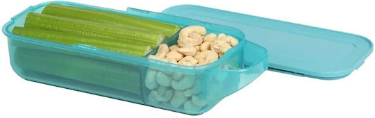 Sistema Snack Δοχείο Φαγητού Πλαστικό Τιρκουάζ 445ml