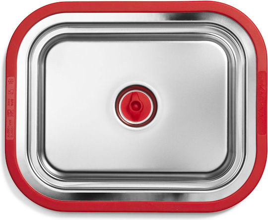 MagicVac Δοχείο Φαγητού Κόκκινο 2lt