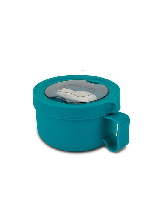 Nava Inox Thermo Lunch Box Light Blue 850ml