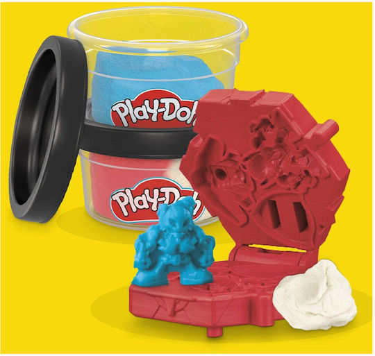 Hasbro Play-Doh Plasticină Set De Joc Captain America Pentru 3+ Ani 2 Buc