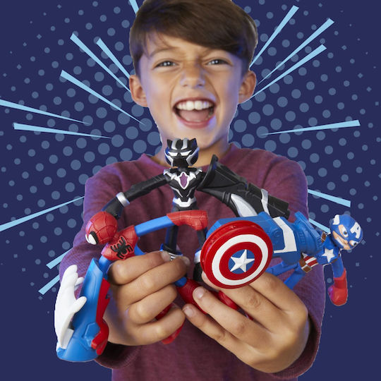 Hasbro Play-Doh Plasticină Set De Joc Iron Man Pentru 4+ Ani 6 Buc