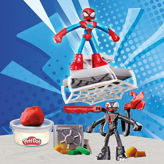 Hasbro Play-Doh Plasticină Set De Joc Iron Man Pentru 4+ Ani 6 Buc