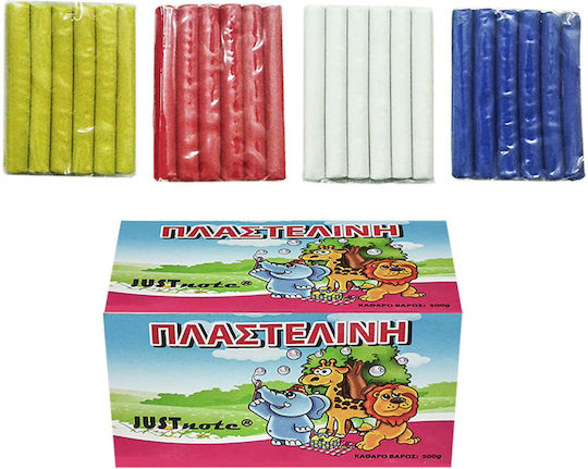 Justnote Plasticine in Box for Ages 3+, 11pcs