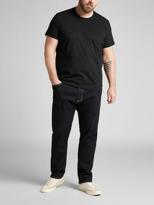 Men's Short Sleeve Undershirts In Black Colour 2Pack