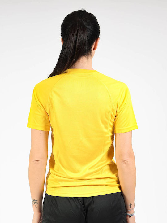 One Athletic T-shirt Yellow