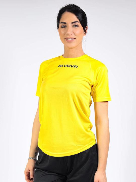 One Athletic T-shirt Yellow