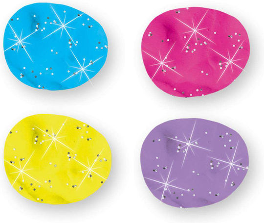Ses Creative Knete Feel Good Sparkle Für 3+ Jahre, 4 Stück