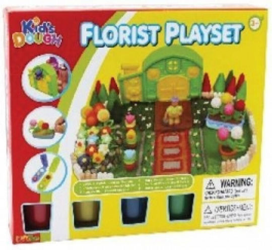 Luna Knete Spiel-Set Florist Für 3+ Alter, 4 Stück