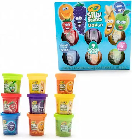 Crayola 9 Aluațe De Modelare Plasticină Pentru 3+ Ani