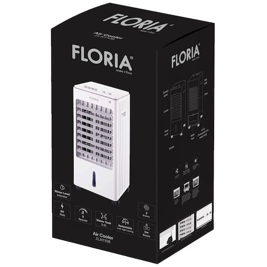 Floria Air Cooler Water Air Freshener 65 W 2.5 L Zln1108