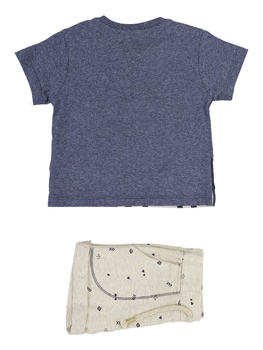 Kinder-Set mit Shorts Sommer 2Stück Blau