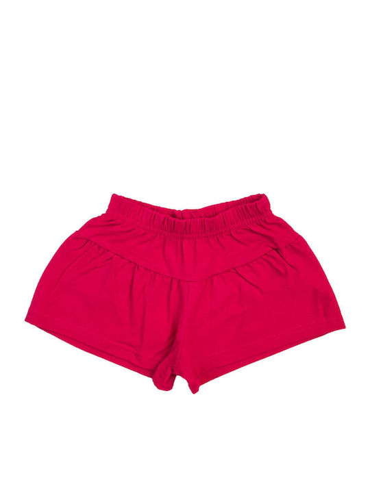 Kids' Set with Shorts Summer 2pcs White Flowers