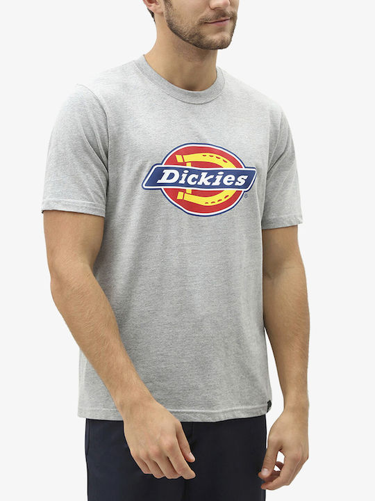 Horseshoe Icon Logo T-shirt Gray