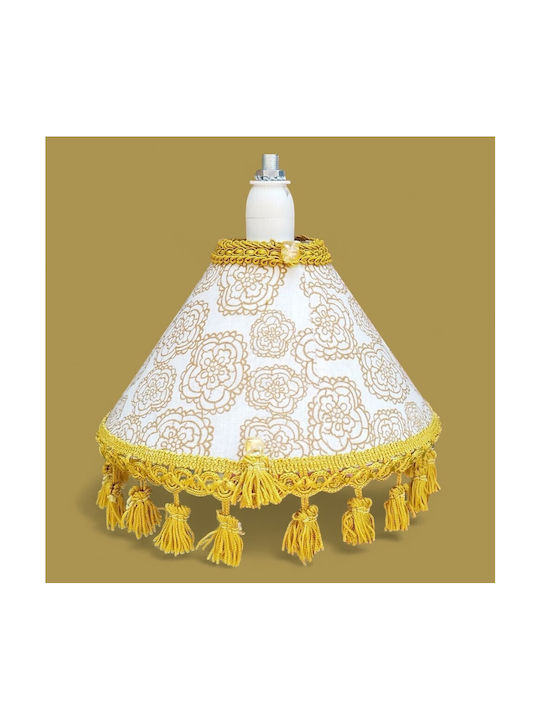 Oxygen Gold Carnation Deckenleuchte Gold mit Lampenbirnensockel E27 15x10cm