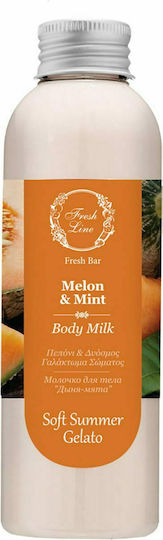 Fresh Line Melon & Mint Ενυδατική Lotion Σώματος για Όλες τις Επιδερμίδες 200ml