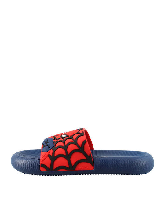 Kinder Badeschlappen Spider-Man Marineblau