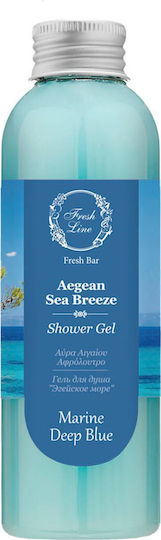 Fresh Line Aegean Sea Breeze Αφρόλουτρο σε Gel με Γλυκερίνη Ενυδατικό 200ml