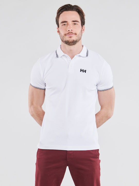 Kos Polo Short Sleeve White Blouse