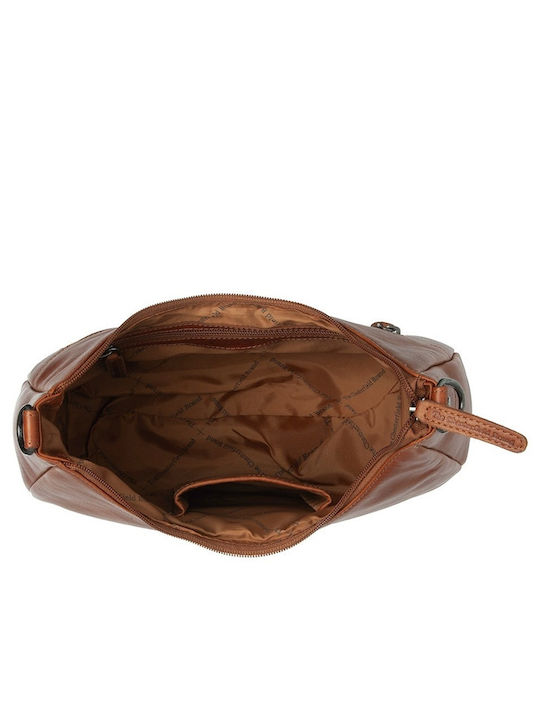 Leather Women's Bag Shoulder Tabac Brown