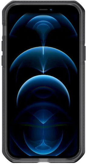 ITSkins Umschlag Rückseite Schwarz (iPhone 13 Pro Max)
