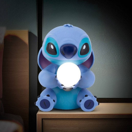 Paladone Παιδικό Διακοσμητικό Φωτιστικό Stitch Μωβ 16εκ.