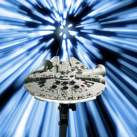 Paladone Lumini LED Lampă de birou pentru copii Star Wars Millennium Falcon Gri