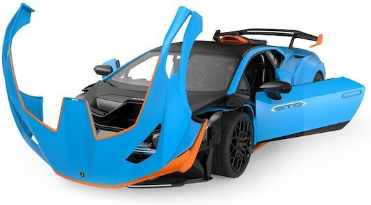 Mașină Teleghidată Lamborghini Huracan Sto Albastră Scară 1:14