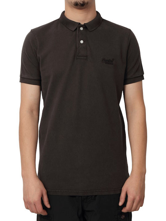D2 Ovin Vint Polo T-Shirt Black