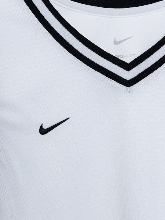 Dri-Fit Αθλητικό T-shirt Λευκό