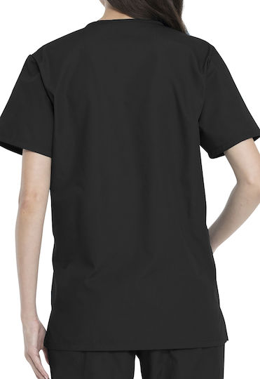 Dickies Unisex Σετ Ιατρικό Παντελόνι και Μπλούζα Μαύρο από Βαμβάκι και Πολυεστέρα
