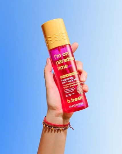 I'm On Paradise Time Invigorating Mist Μαλλιών Σώματος 221ml Bfresh